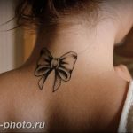 фото тату бантик 24.12.2018 №520 - photo tattoo bow - tattoo-photo.ru