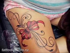 фото тату бантик 24.12.2018 №530 - photo tattoo bow - tattoo-photo.ru