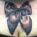 фото тату бантик 24.12.2018 №532 - photo tattoo bow - tattoo-photo.ru