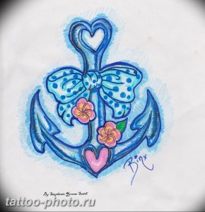 фото тату бантик 24.12.2018 №556 - photo tattoo bow - tattoo-photo.ru
