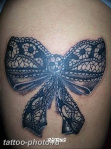 фото тату бантик 24.12.2018 №564 - photo tattoo bow - tattoo-photo.ru