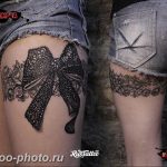 фото тату бантик 24.12.2018 №566 - photo tattoo bow - tattoo-photo.ru