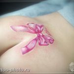 фото тату бантик 24.12.2018 №577 - photo tattoo bow - tattoo-photo.ru