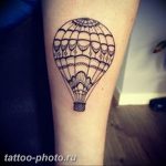 фото тату воздушный шар 22.12.2018 №019 - photo tattoo balloon - tattoo-photo.ru