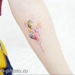 фото тату воздушный шар 22.12.2018 №033 - photo tattoo balloon - tattoo-photo.ru