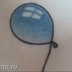 фото тату воздушный шар 22.12.2018 №036 - photo tattoo balloon - tattoo-photo.ru