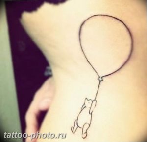 фото тату воздушный шар 22.12.2018 №037 - photo tattoo balloon - tattoo-photo.ru