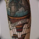 фото тату воздушный шар 22.12.2018 №038 - photo tattoo balloon - tattoo-photo.ru
