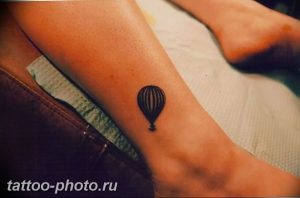 фото тату воздушный шар 22.12.2018 №043 - photo tattoo balloon - tattoo-photo.ru