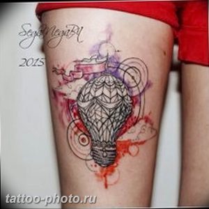 фото тату воздушный шар 22.12.2018 №051 - photo tattoo balloon - tattoo-photo.ru