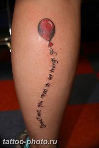 фото тату воздушный шар 22.12.2018 №058 - photo tattoo balloon - tattoo-photo.ru