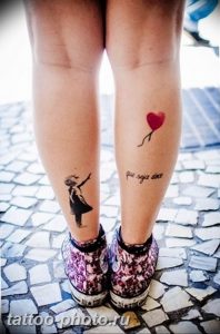 фото тату воздушный шар 22.12.2018 №066 - photo tattoo balloon - tattoo-photo.ru