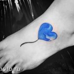 фото тату воздушный шар 22.12.2018 №067 - photo tattoo balloon - tattoo-photo.ru