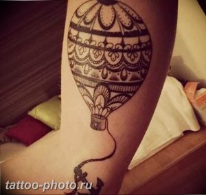 фото тату воздушный шар 22.12.2018 №101 - photo tattoo balloon - tattoo-photo.ru