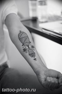 фото тату воздушный шар 22.12.2018 №109 - photo tattoo balloon - tattoo-photo.ru