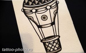 фото тату воздушный шар 22.12.2018 №116 - photo tattoo balloon - tattoo-photo.ru