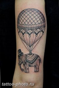 фото тату воздушный шар 22.12.2018 №121 - photo tattoo balloon - tattoo-photo.ru