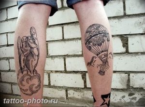 фото тату воздушный шар 22.12.2018 №124 - photo tattoo balloon - tattoo-photo.ru