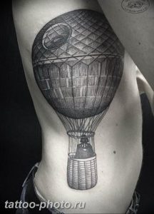 фото тату воздушный шар 22.12.2018 №125 - photo tattoo balloon - tattoo-photo.ru