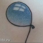 фото тату воздушный шар 22.12.2018 №129 - photo tattoo balloon - tattoo-photo.ru