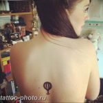 фото тату воздушный шар 22.12.2018 №133 - photo tattoo balloon - tattoo-photo.ru