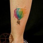 фото тату воздушный шар 22.12.2018 №138 - photo tattoo balloon - tattoo-photo.ru