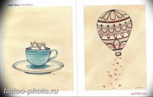 фото тату воздушный шар 22.12.2018 №146 - photo tattoo balloon - tattoo-photo.ru
