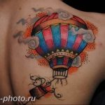 фото тату воздушный шар 22.12.2018 №149 - photo tattoo balloon - tattoo-photo.ru