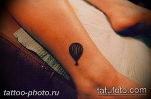фото тату воздушный шар 22.12.2018 №151 - photo tattoo balloon - tattoo-photo.ru