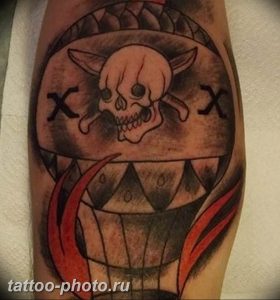 фото тату воздушный шар 22.12.2018 №152 - photo tattoo balloon - tattoo-photo.ru