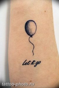 фото тату воздушный шар 22.12.2018 №157 - photo tattoo balloon - tattoo-photo.ru