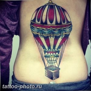 фото тату воздушный шар 22.12.2018 №166 - photo tattoo balloon - tattoo-photo.ru