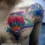 фото тату воздушный шар 22.12.2018 №181 - photo tattoo balloon - tattoo-photo.ru