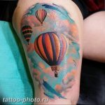 фото тату воздушный шар 22.12.2018 №185 - photo tattoo balloon - tattoo-photo.ru