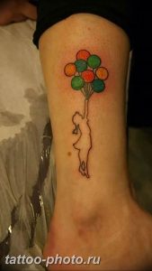 фото тату воздушный шар 22.12.2018 №186 - photo tattoo balloon - tattoo-photo.ru