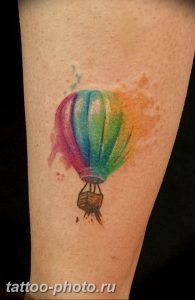 фото тату воздушный шар 22.12.2018 №198 - photo tattoo balloon - tattoo-photo.ru