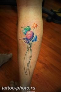 фото тату воздушный шар 22.12.2018 №204 - photo tattoo balloon - tattoo-photo.ru