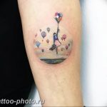 фото тату воздушный шар 22.12.2018 №206 - photo tattoo balloon - tattoo-photo.ru