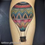 фото тату воздушный шар 22.12.2018 №208 - photo tattoo balloon - tattoo-photo.ru