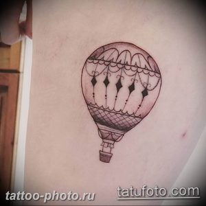 фото тату воздушный шар 22.12.2018 №210 - photo tattoo balloon - tattoo-photo.ru