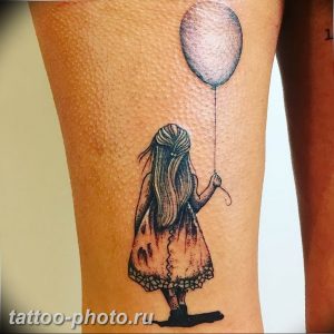 фото тату воздушный шар 22.12.2018 №212 - photo tattoo balloon - tattoo-photo.ru