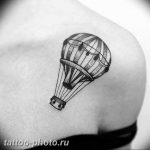 фото тату воздушный шар 22.12.2018 №214 - photo tattoo balloon - tattoo-photo.ru