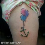 фото тату воздушный шар 22.12.2018 №218 - photo tattoo balloon - tattoo-photo.ru