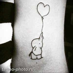 фото тату воздушный шар 22.12.2018 №225 - photo tattoo balloon - tattoo-photo.ru