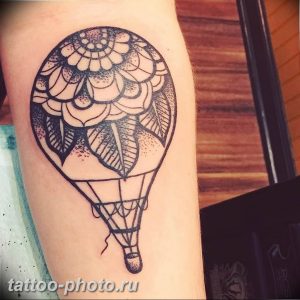 фото тату воздушный шар 22.12.2018 №232 - photo tattoo balloon - tattoo-photo.ru