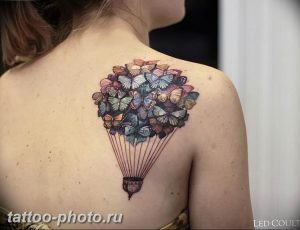 фото тату воздушный шар 22.12.2018 №235 - photo tattoo balloon - tattoo-photo.ru