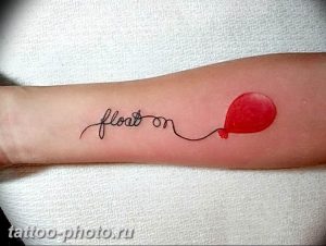 фото тату воздушный шар 22.12.2018 №245 - photo tattoo balloon - tattoo-photo.ru