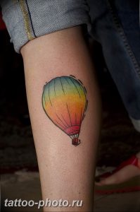 фото тату воздушный шар 22.12.2018 №250 - photo tattoo balloon - tattoo-photo.ru