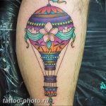 фото тату воздушный шар 22.12.2018 №258 - photo tattoo balloon - tattoo-photo.ru