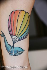 фото тату воздушный шар 22.12.2018 №265 - photo tattoo balloon - tattoo-photo.ru